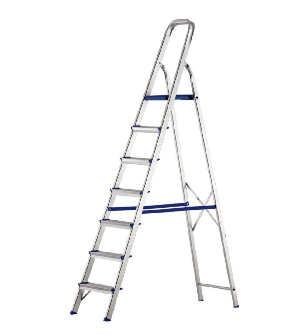 ESCALERA DOMESTICA ALUMINIO 7P ALUSTEP E1207